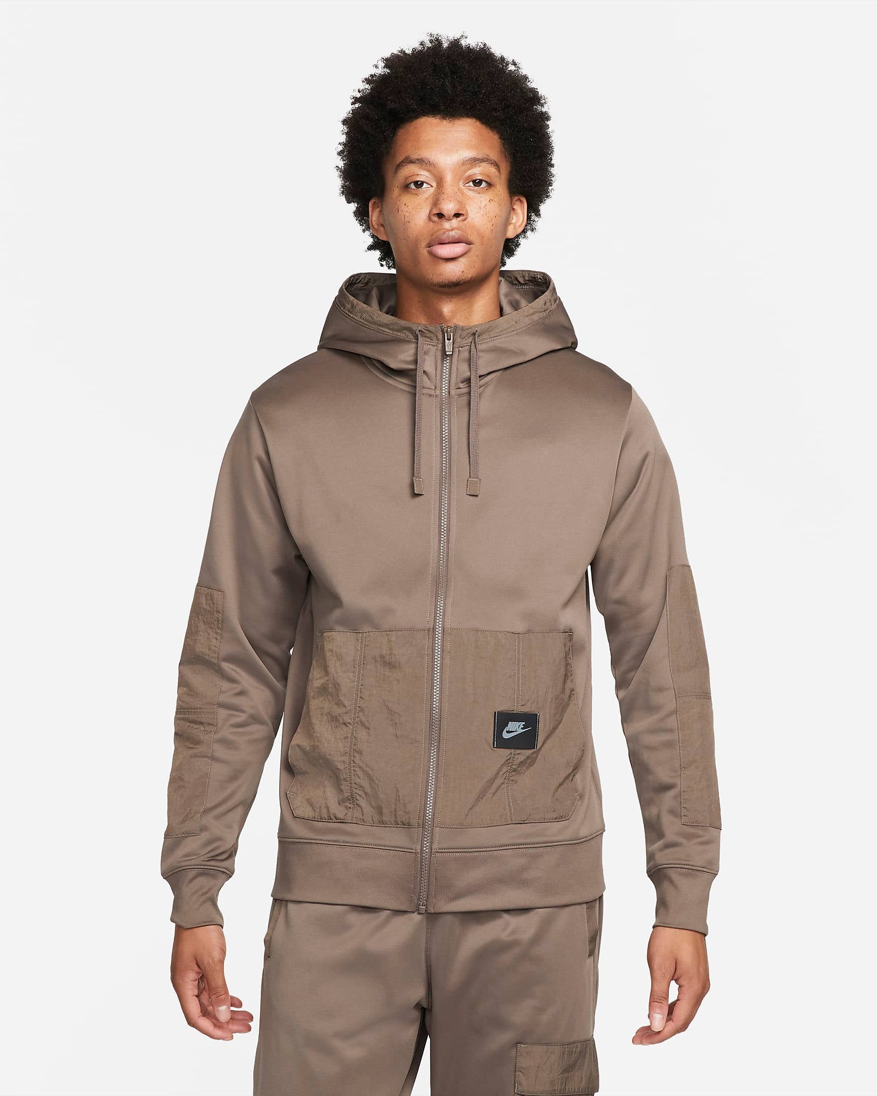 dri fit full zip hoodie