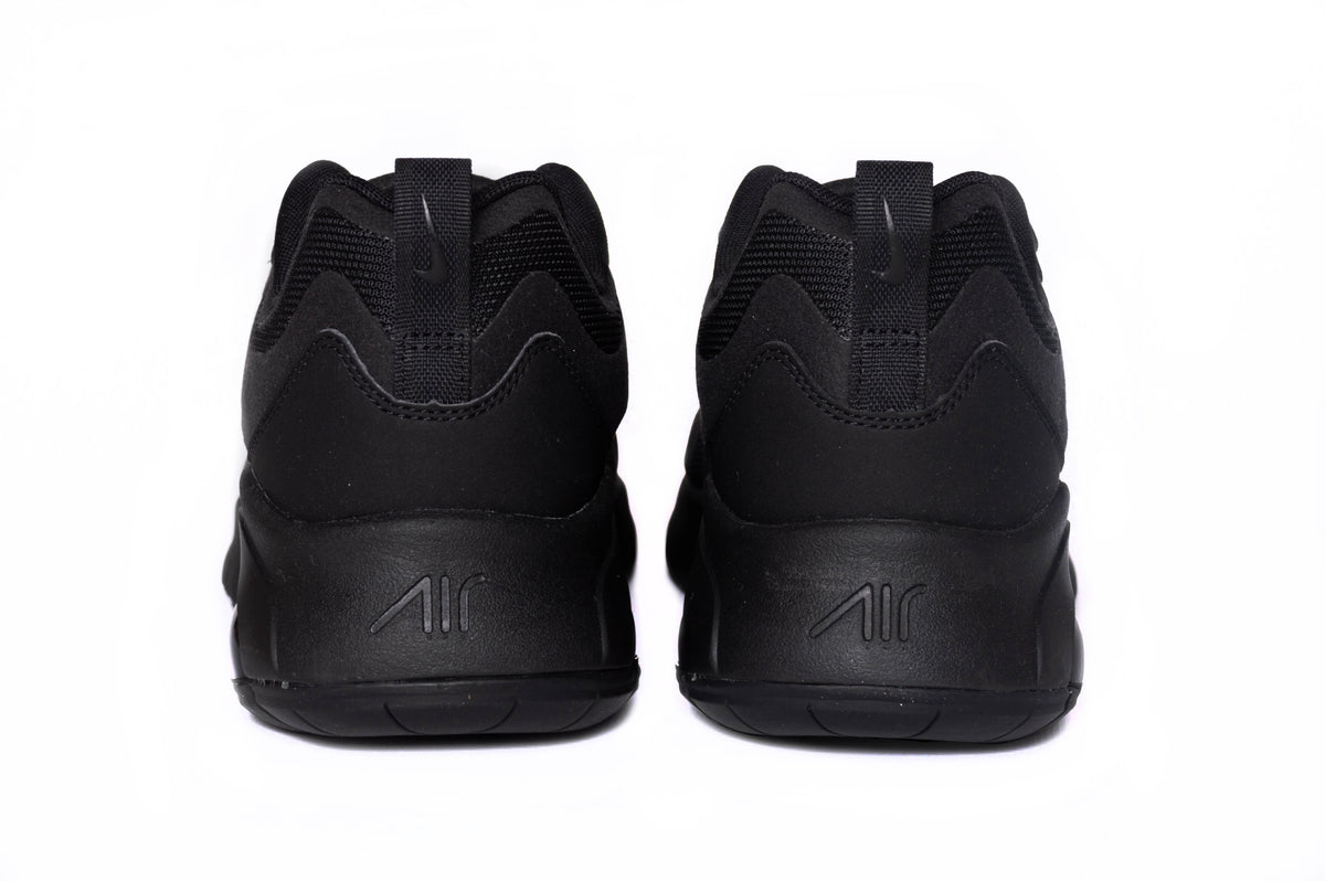 A back angle of the Nike Air Max 200 where you can see the hallmark AIR branding.