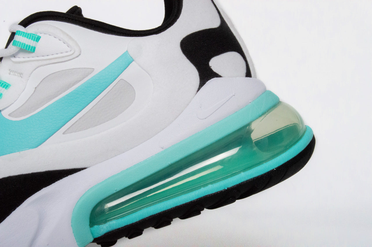 nike air max 270 react white and green