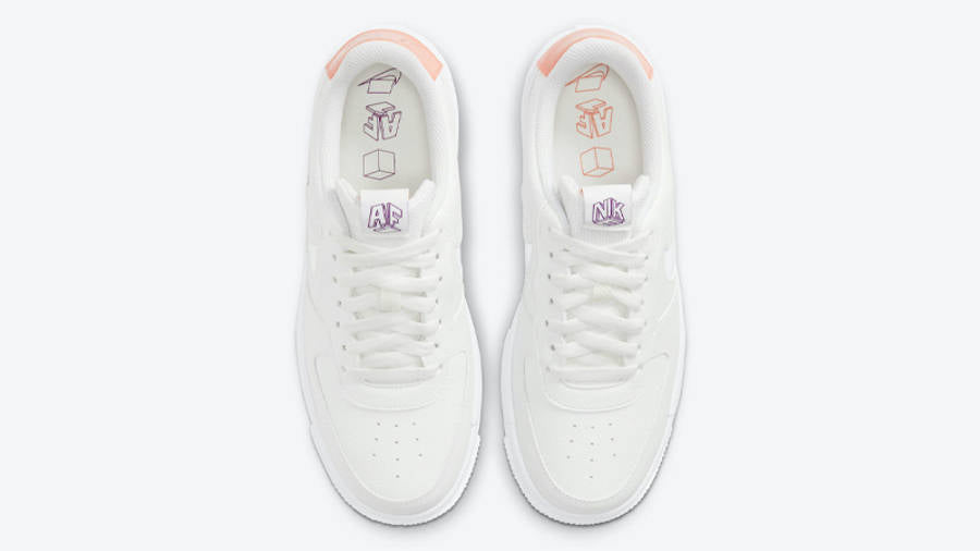 air force 1 white pixel